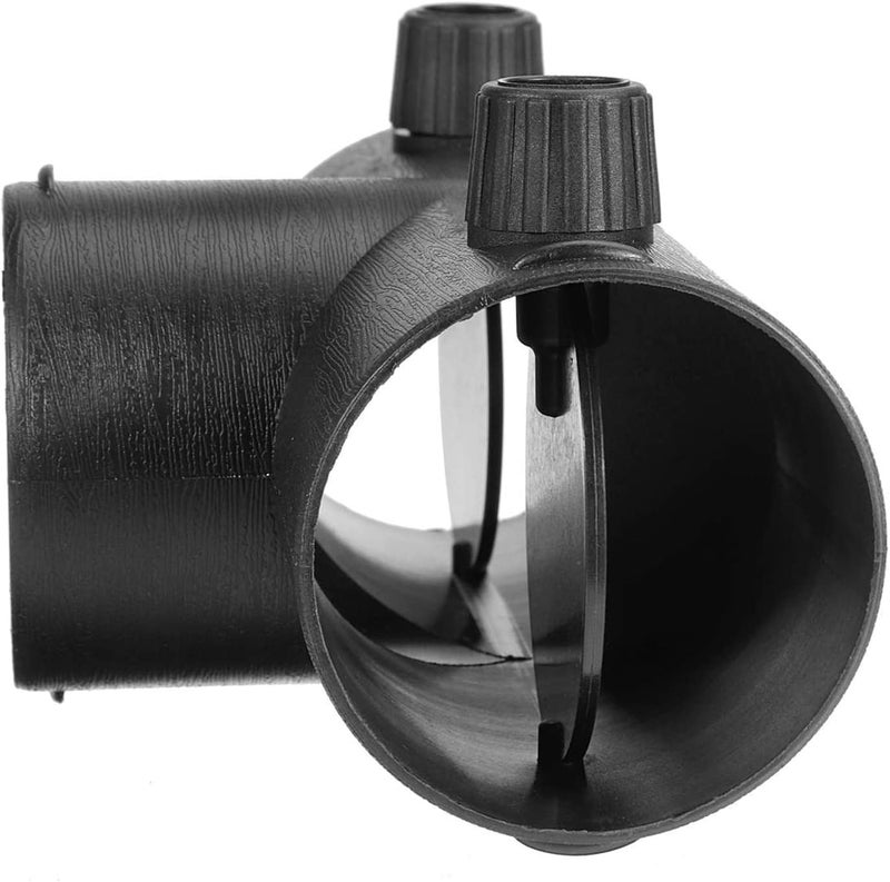 Copgge Diesel Heater Duct Connector Parking Heater Pipe Hose Ducting Vent Connector with Adjustable Valve Flap for Eberspacher Webasto Diesel Heater, for Chinese Diesel Heater 2KW (T Piece 60MM) - Image 3